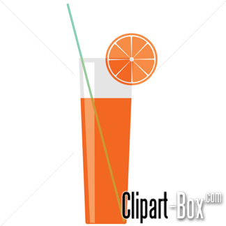 Related Orange Juice Glass Cliparts
