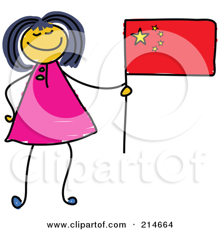 Royalty Free  Rf  Chinese Flag Clipart Illustrations Vector Graphics