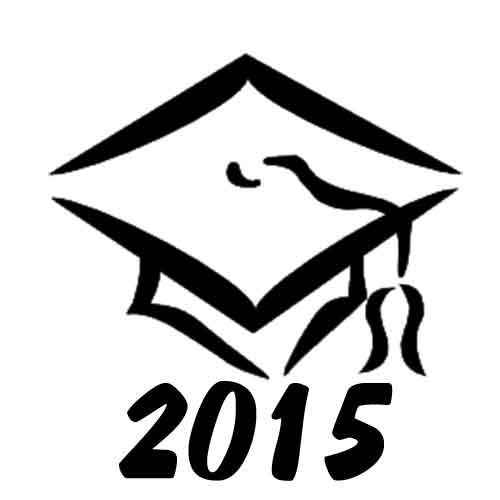 2015 Graduation Clip Art