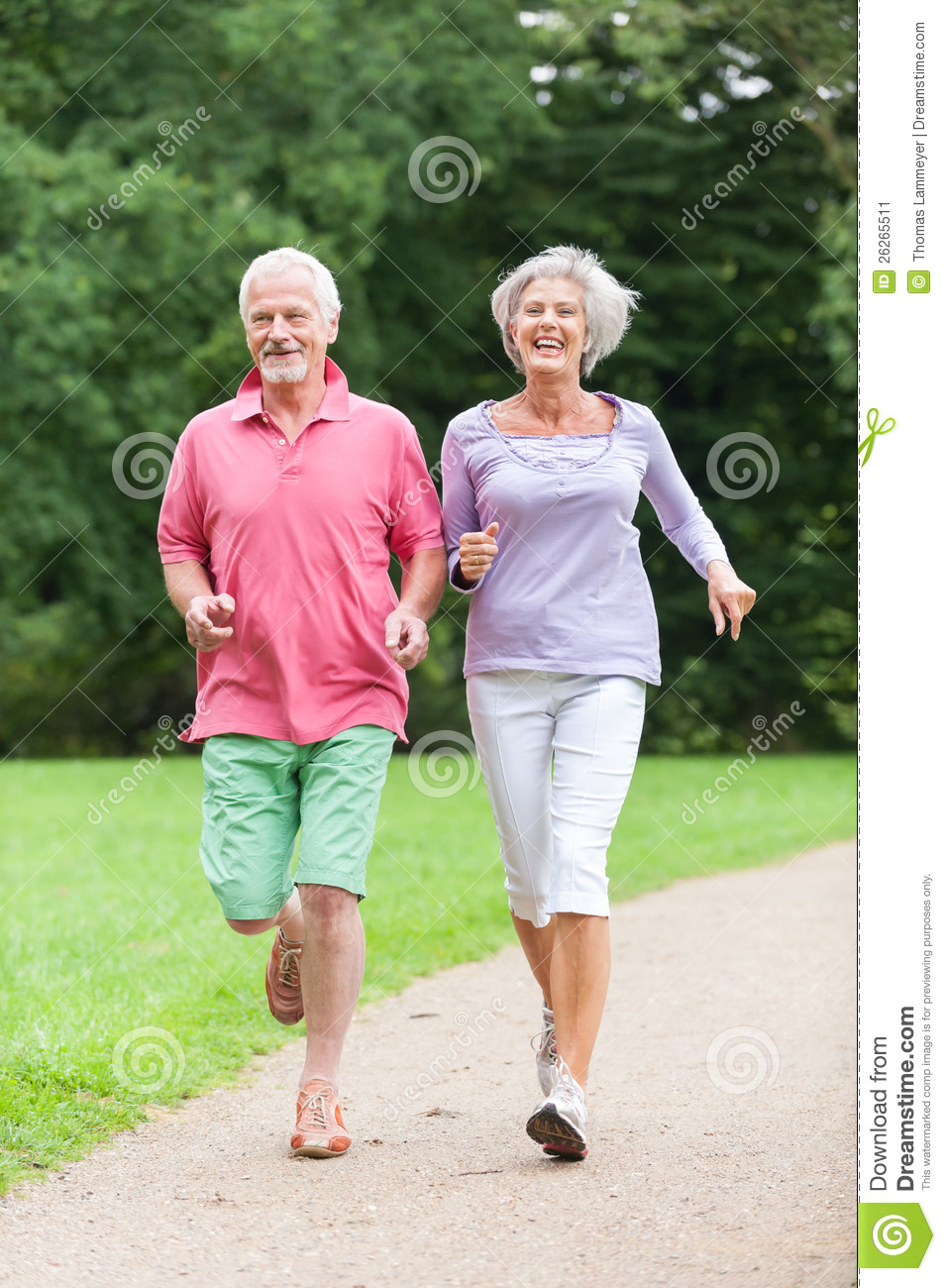Active Seniors Stock Image   Image  26265511
