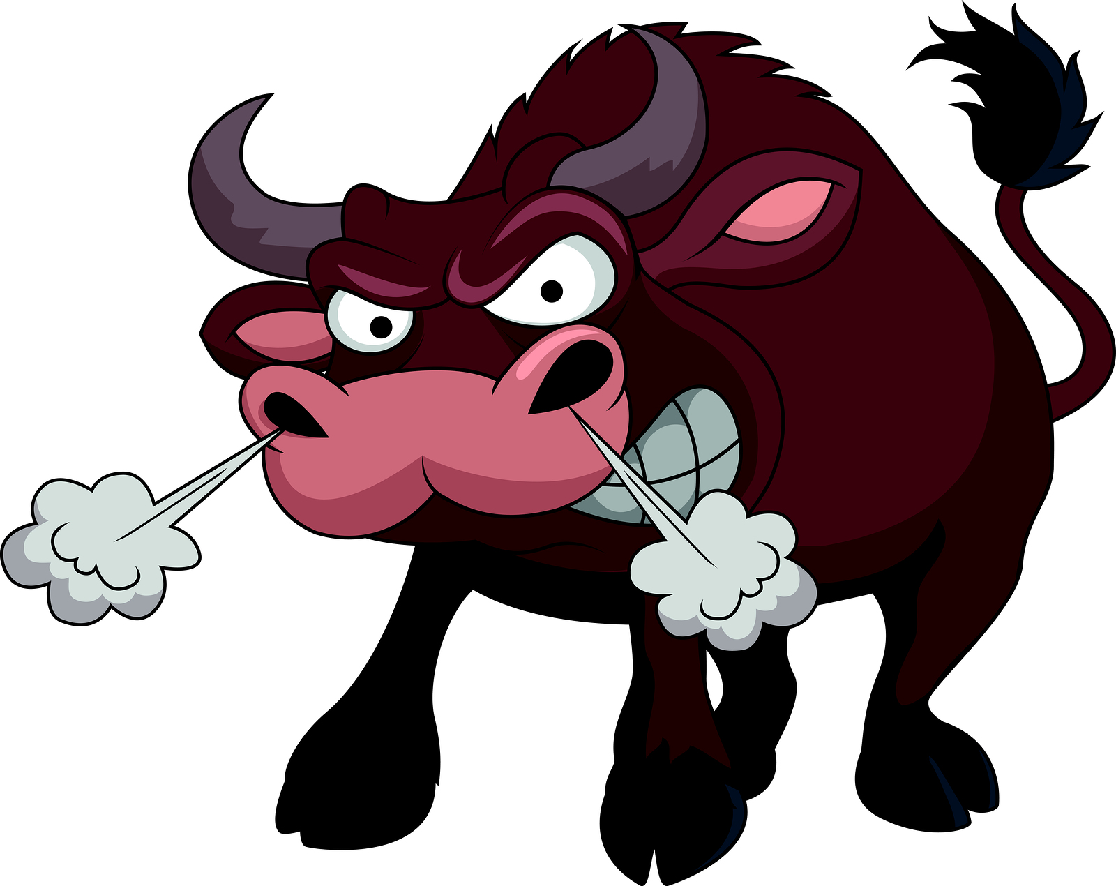 Angry Bull Clipart   Free Clip Art Images