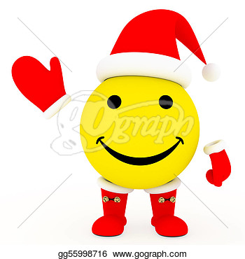 Clip Art Smiling Christmas Happy Face Smiley Face Posters Amp Art