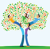 Family Support Stock Illustrations   Gograph