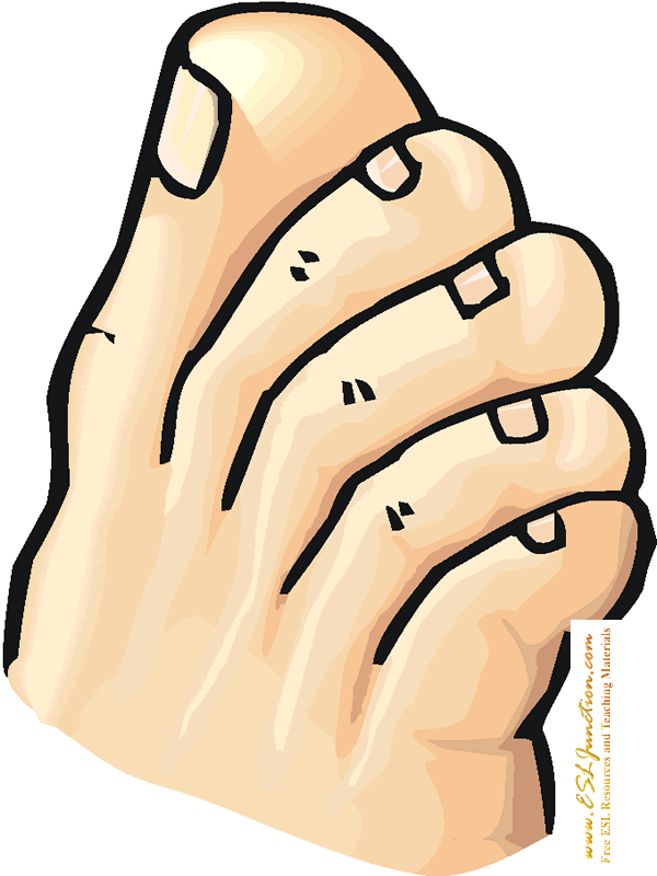 Funny With Broken Toe Clipart   Cliparthut   Free Clipart