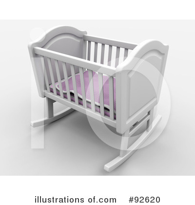 Royalty Free  Rf  Crib Clipart Illustration By Kj Pargeter   Stock