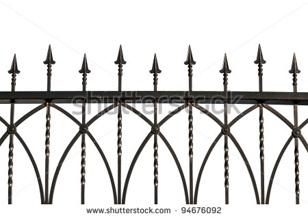 Steel Fence Stock Photos Images   Pictures   Shutterstock