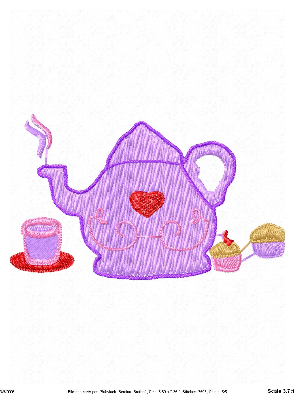 Tea Party Clip Art   Cup Of Tea Pictures