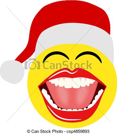 There Is 50 Santa Smiley Face Free Cliparts All Used For Free