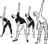Aerobic Exercise Illustrations And Clip Art  2216 Aerobic Exercise