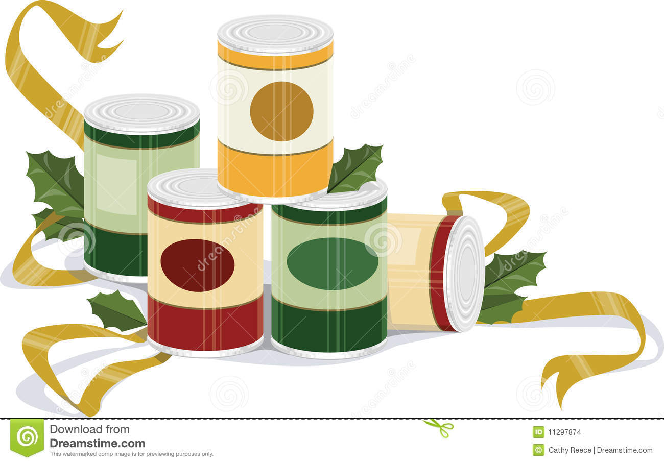 Canned Goods Clip Art