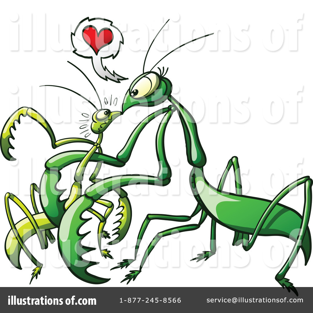 Cartoon Praying Mantis Praying Mantis Clipart