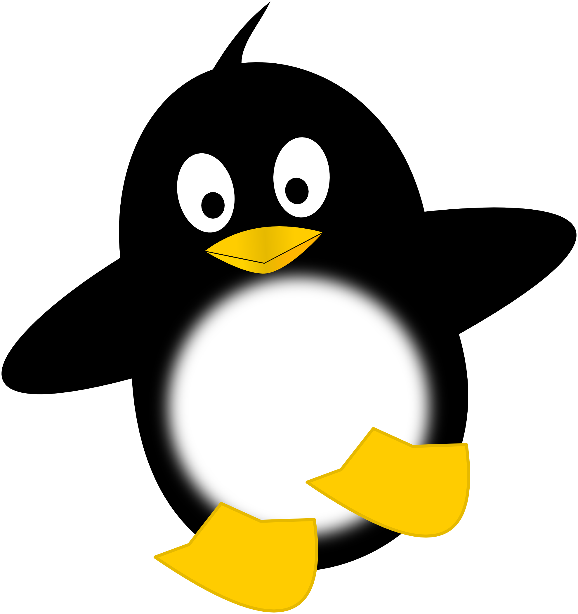 Cool Linux Penguin   Free Cliparts That You Can Download To You    