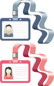 Id Card Clipart And Stock Illustrations  660 Id Card Vector Eps