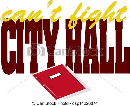 Illustration Of City Hall Background Sign Csp14226874   Search Clipart