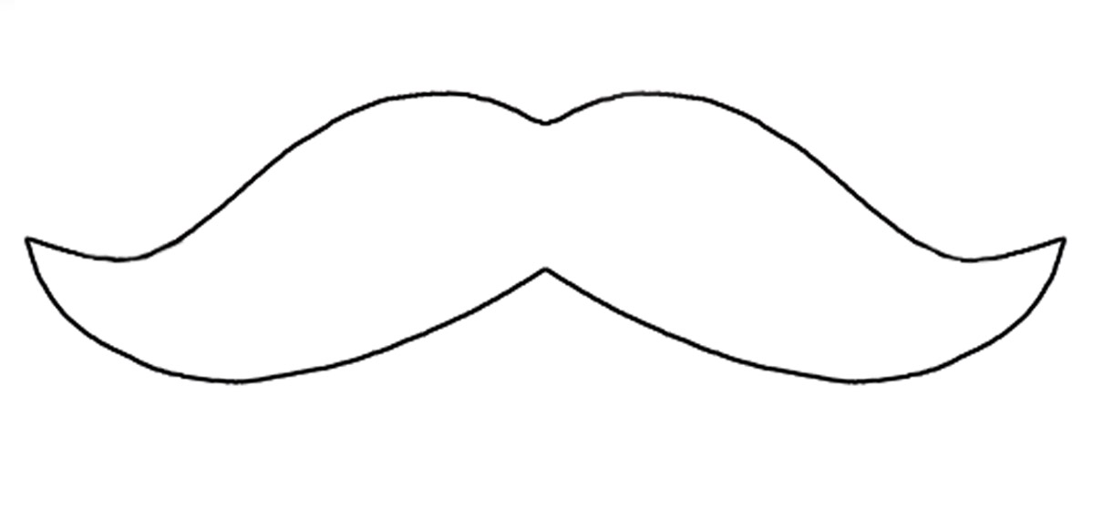 Mustache Outline