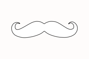 Mustache Outline Printable   Free Cliparts That You Can Download To