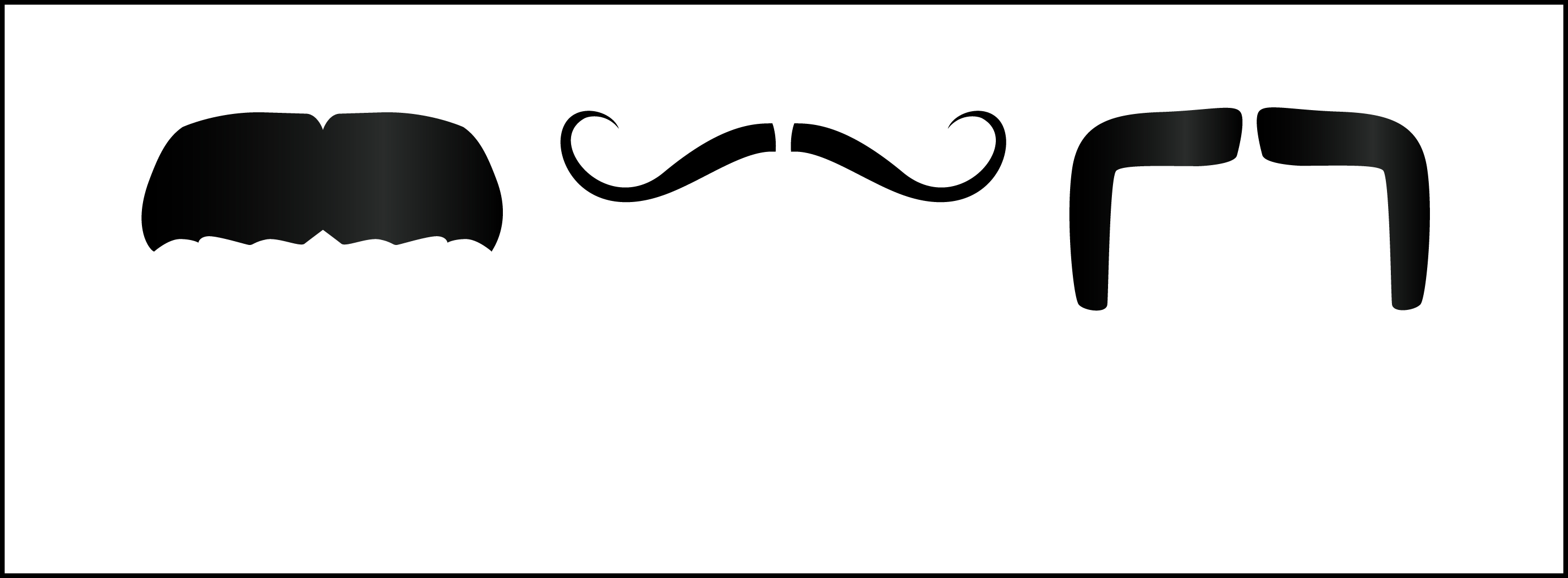 Mustache Outline Printable Free Cliparts That You Can Download To