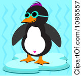 Royalty Free  Rf  Cool Penguin Clipart Illustrations Vector Graphics