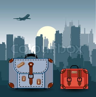 Simple Vector Pictogram Icon Of A Suitcase   Vector   Colourbox