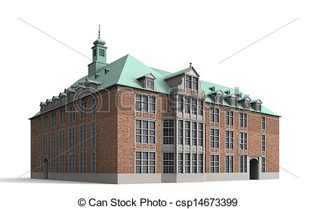 Stock Illustration Of Bremen City Hall 10   The Bremen Town Hall Is