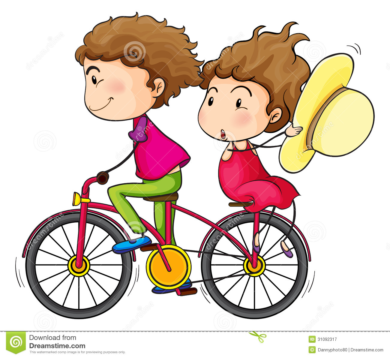 There Is 54 Bike Riding Rear View Frees All Used For Free Clipart