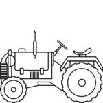 Tractor   Illustration Of A Tractor