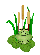 View Happy Green Frogs Cattails And Lily Pads  That May Be Used    