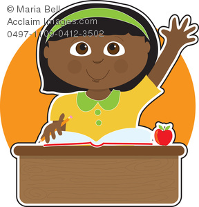 African American Student Clipart   African American Student Stock