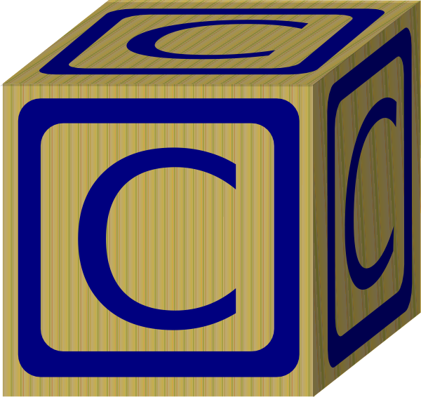 Alphabet Block C Clip Art At Clker Com   Vector Clip Art Online