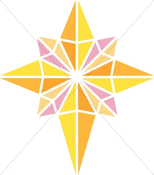 Bright Star Of Bethlehem Clipart