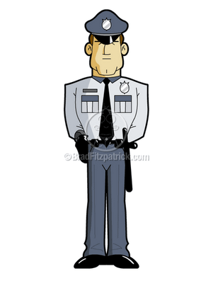 Cartoons And Stuff     Police Officer