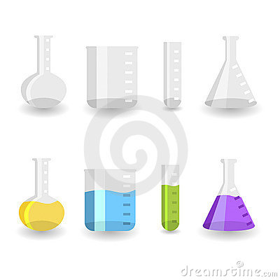 Chemistry Beakers Stock Photos   Image  11795503