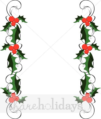 Clipart Holly Sprig Clipart Wreath Ribbon Wreath Christmas Holly Icon