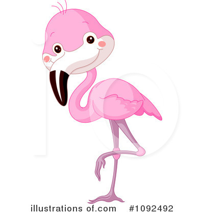 Flamingo Clipart  1092492   Illustration By Pushkin