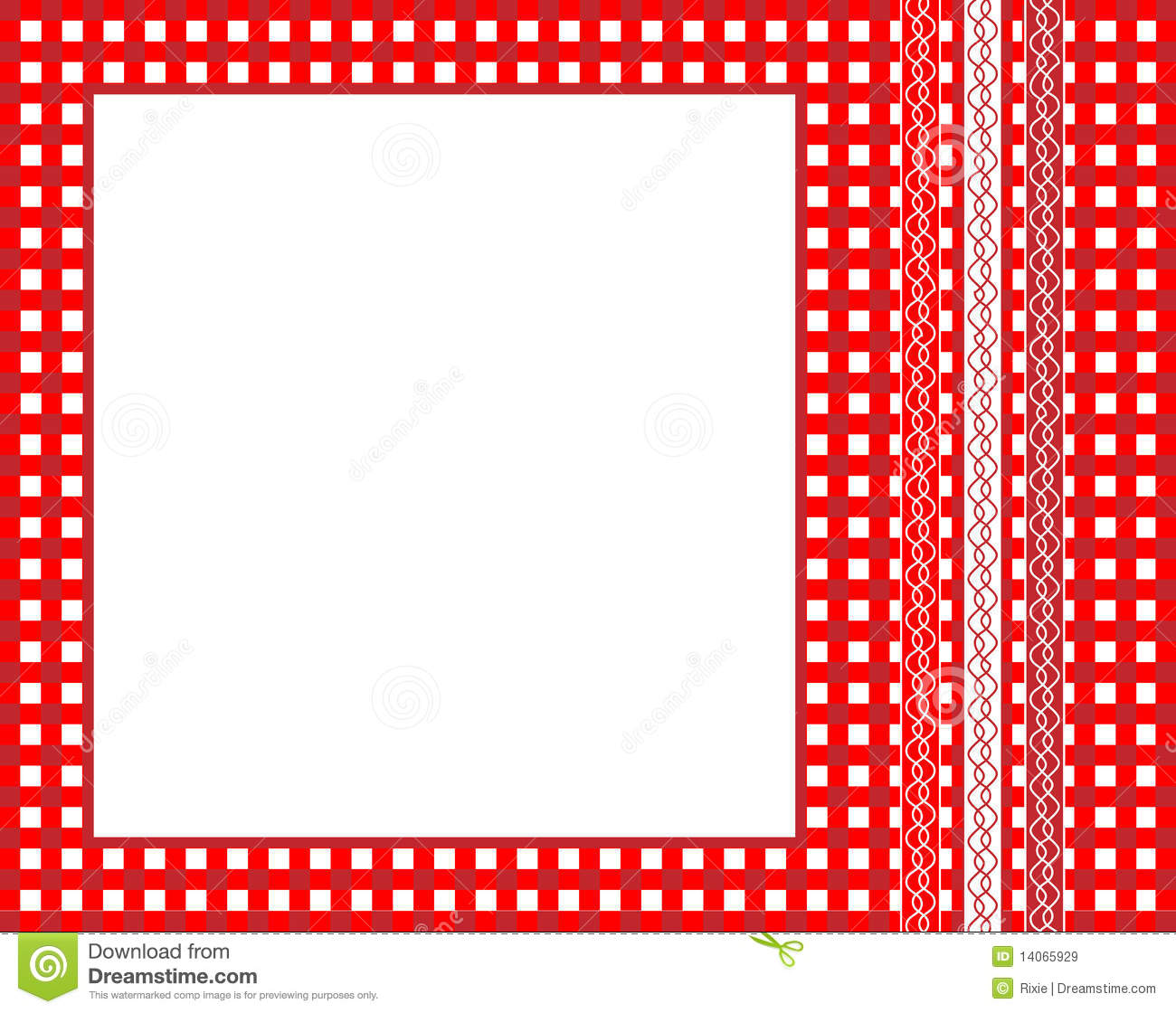 Gingham Frame Royalty Free Stock Images   Image  14065929
