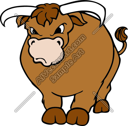Mad Bull Mascot Clipart And Vectorart  Sports Mascots   Bulls And    