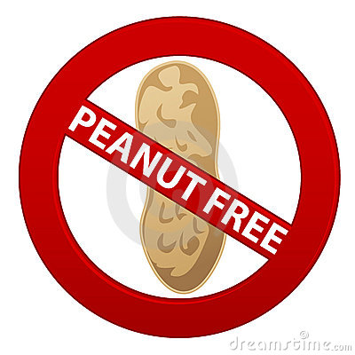 No Peanuts Clipart Peanut Free Symbol 16286685 Jpg