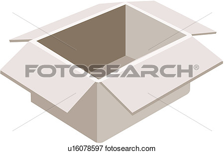 Package Packing Case Parcel Casket Chest Case View Large Clip Art