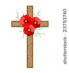 Poppy Remembrance Day Clip Art Vector Free Vector Graphics   Vector