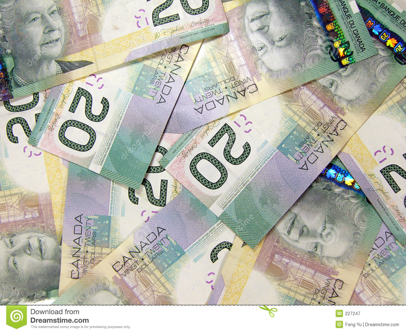 Canadian Dollar Royalty Free Stock Photography   Image  227247