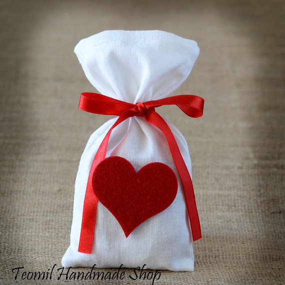 Candy Favor Bag Party Gift Bag Valentine S Day Bridal Shower Favor