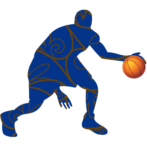 Clip Art Vector Designed For The New Ideas And Basketball Used Fire