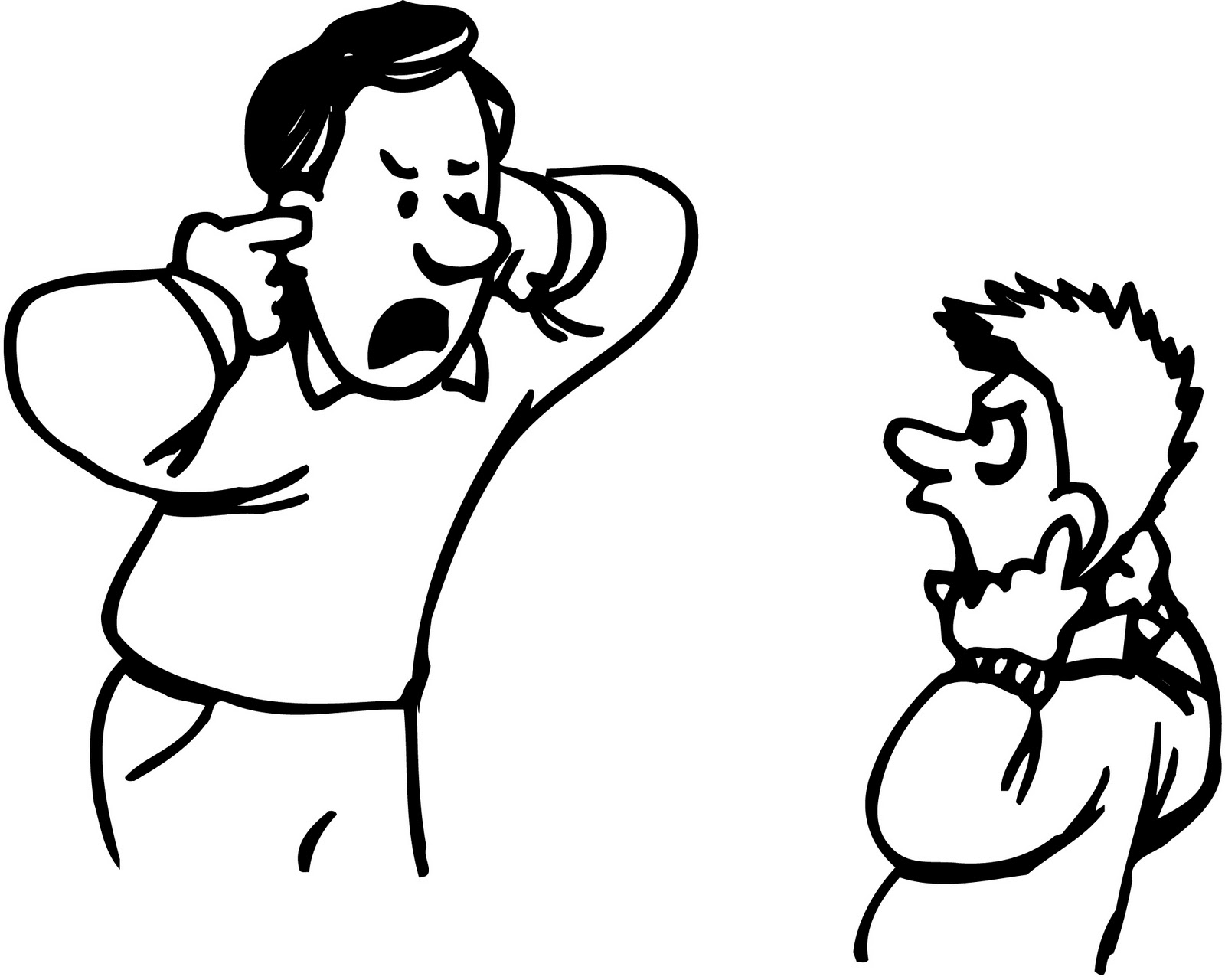 Drawings Of People Fighting   Clipart Best