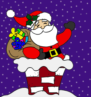Free Christmas Myspace Santa Clipart Graphics Codes Page 4  Xmas