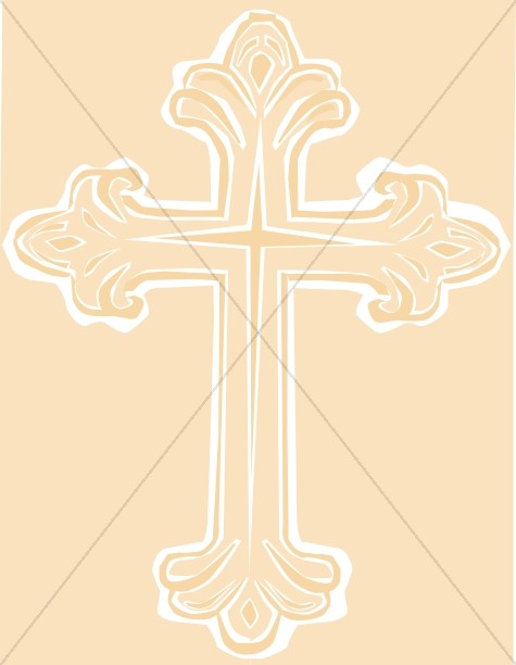 Gold Cross Clipart Background   Church Stationery Backgrounds