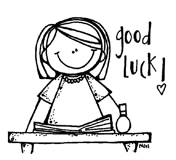 Good Luck On Test Clip Art Request From Izzah    Hope