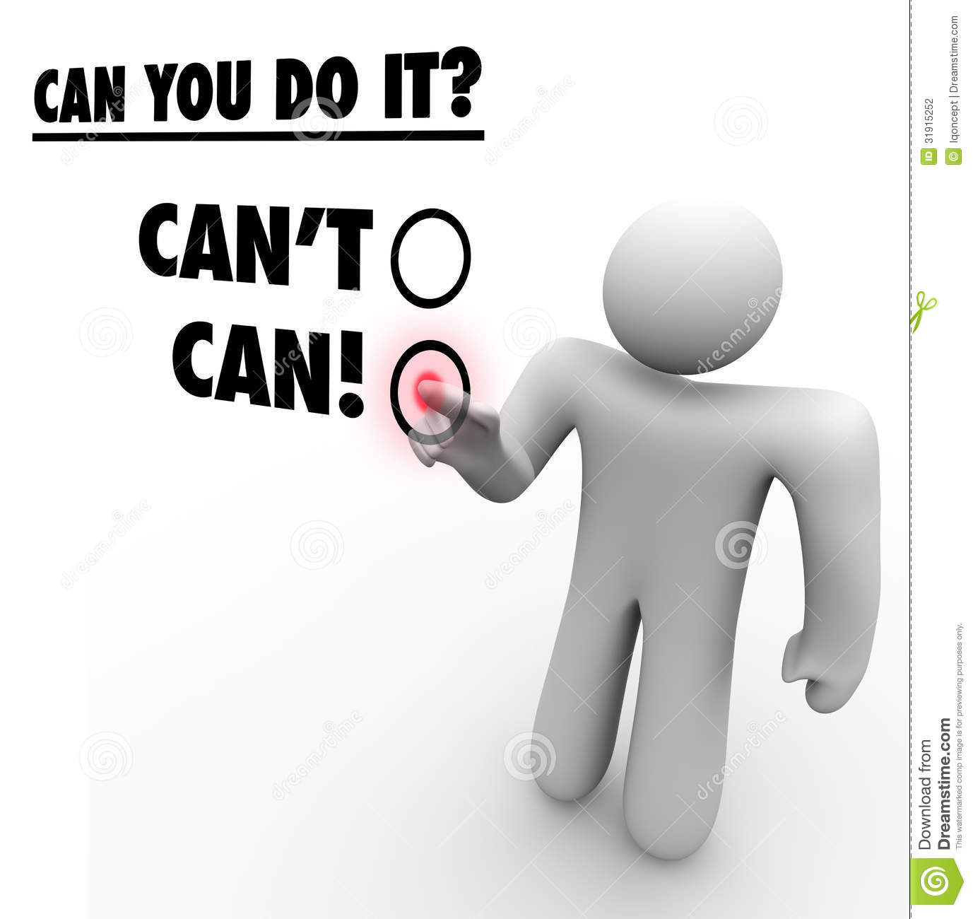 Man Chooses Can Instead Of Can T In Answering The Question Can You Do    
