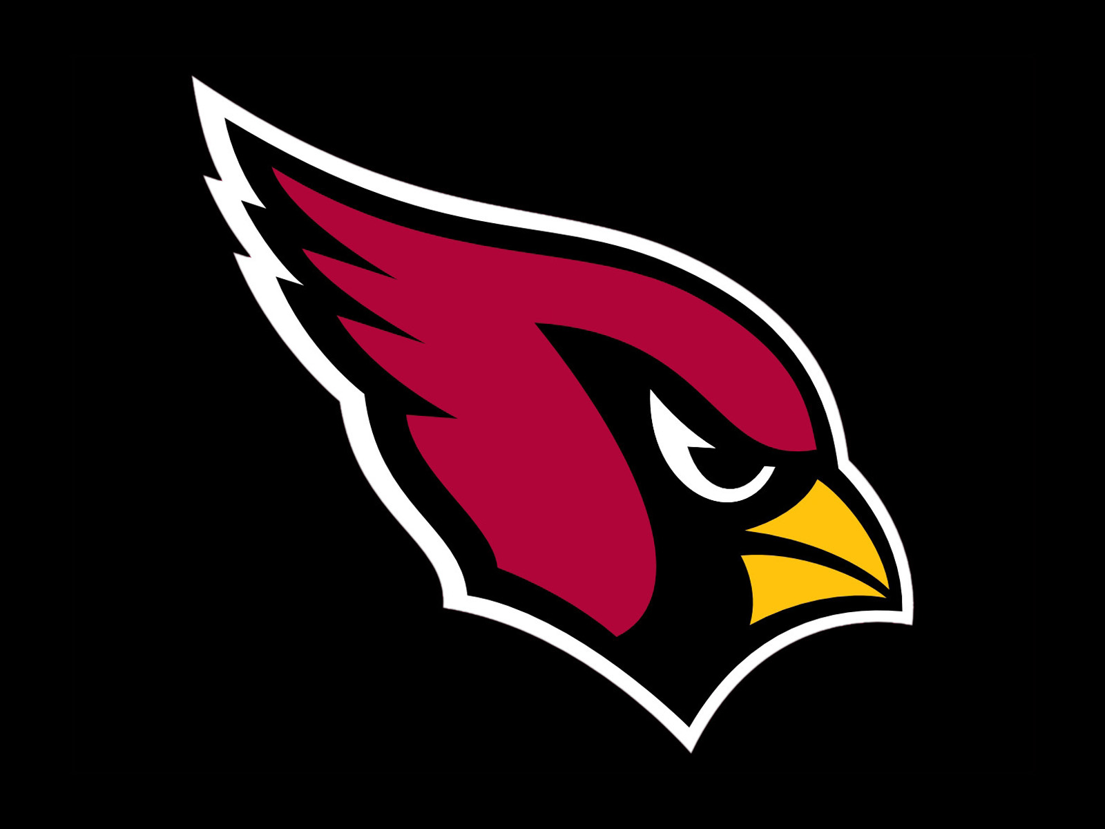 Nfl Arizona Cardinals Logo On Black Background 1600x1200 Desktop Nfl