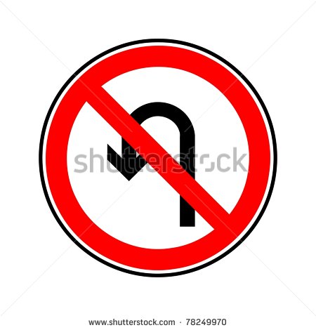 No Return Back Road Sign Stock Photo 78249970   Shutterstock
