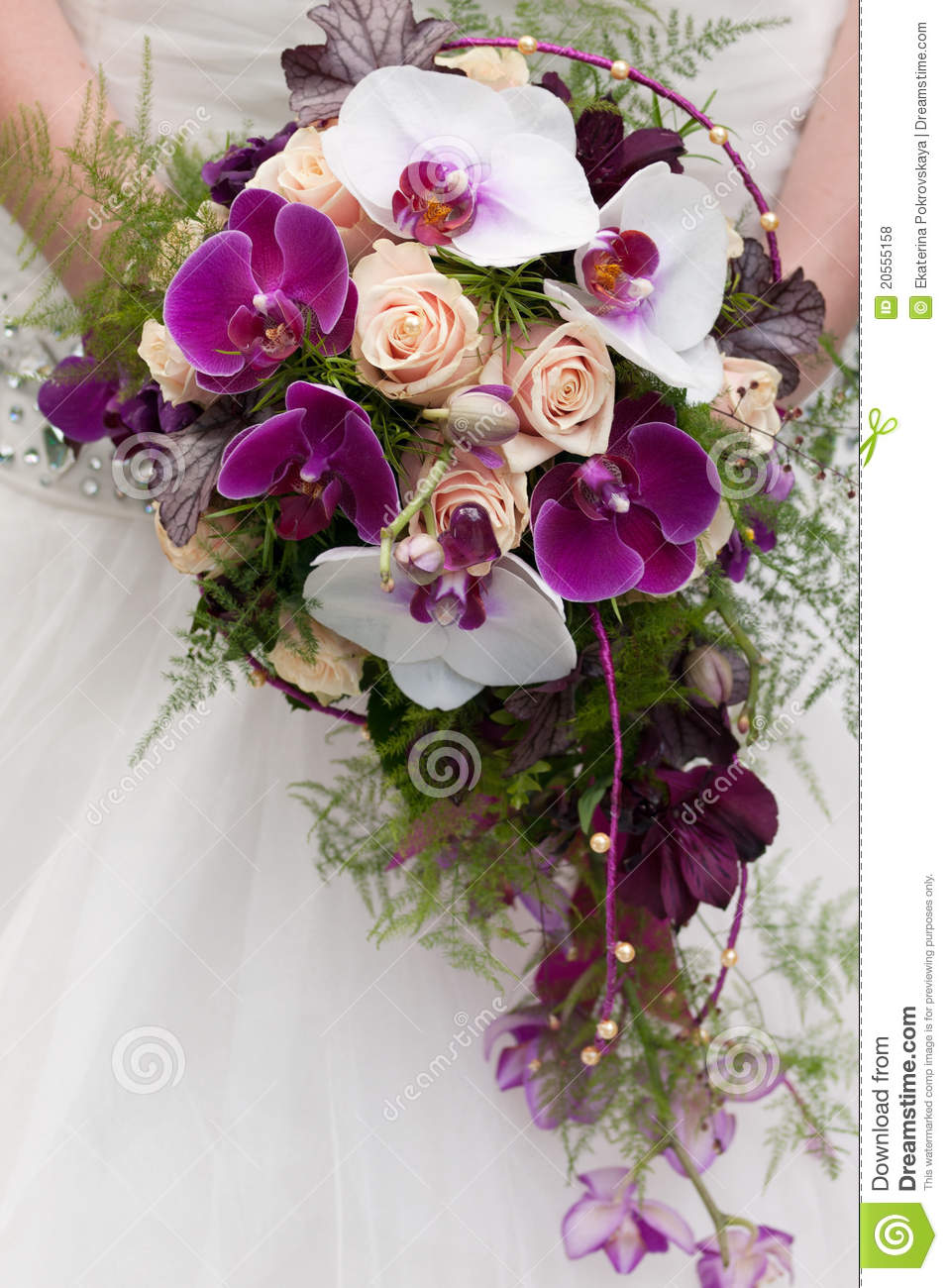 Purple Wedding Bouquet Clipart Wedding Bouquet Of Beige Roses